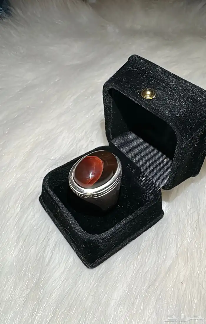 خاتم عقيق يماني 4