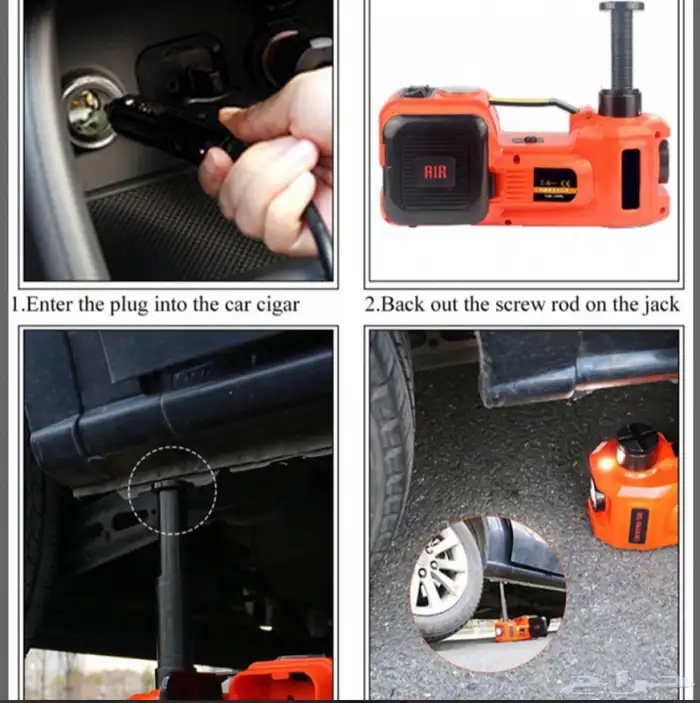 عفريتة كهربائية 5 طن 8 في 1 6