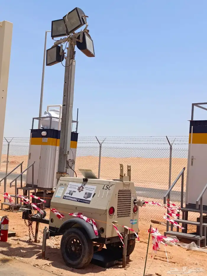 مولدات كهرباء جنريتر تورلايت أعمدة أناره 5