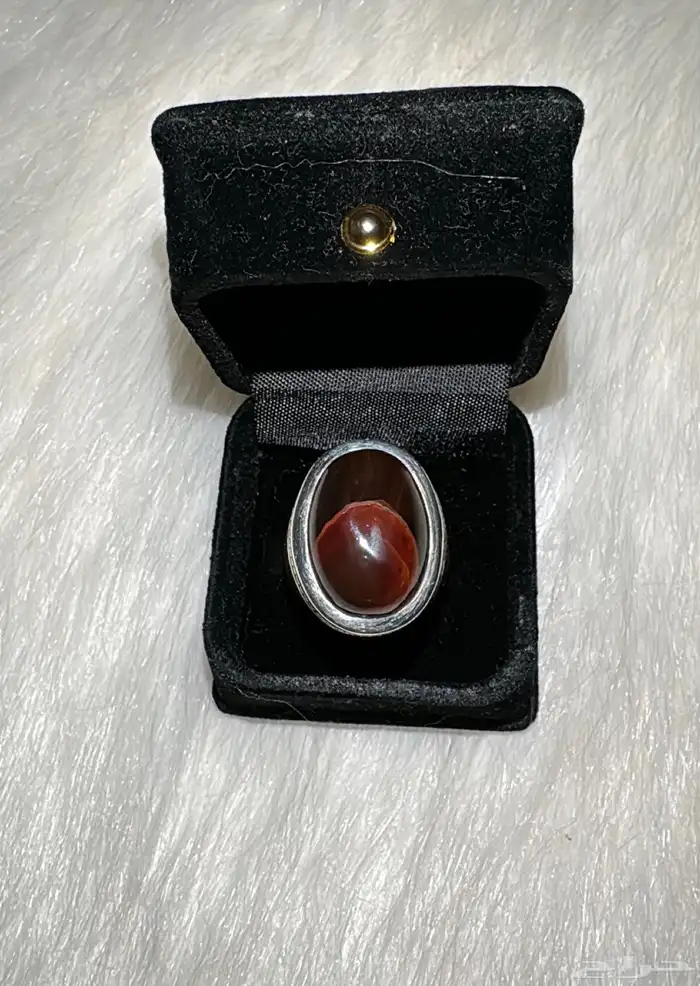 خاتم عقيق يماني 2