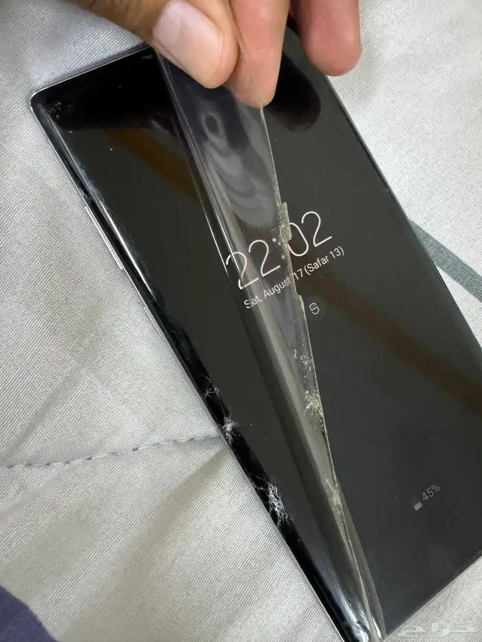 سامسونج نوت 10 بلس 256 جيجابايت شريحتين مع سماعة بودز 14