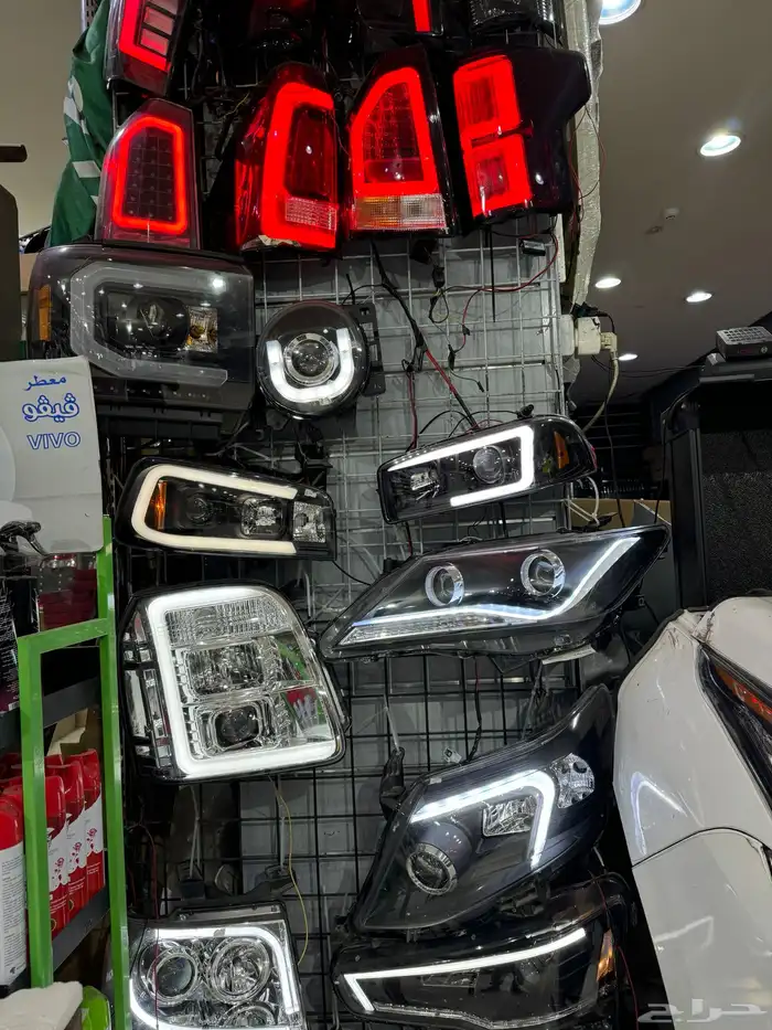 شمعات سيارات ال اي دي وهلوجين بجميع الأنواع 2