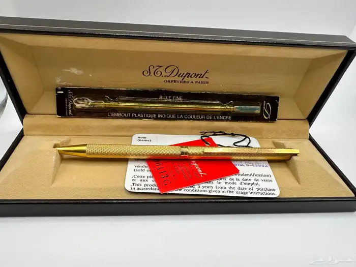 قلم ديبون بكامل مرفقاته S.T.Dupont 0