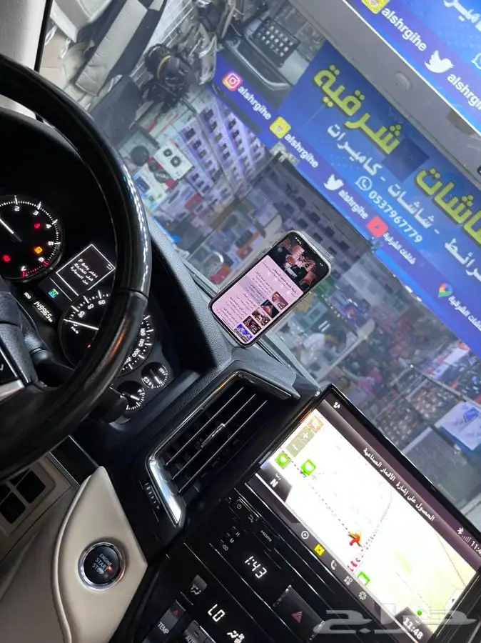 شاشات بجميع انوع انوع السيارات 6