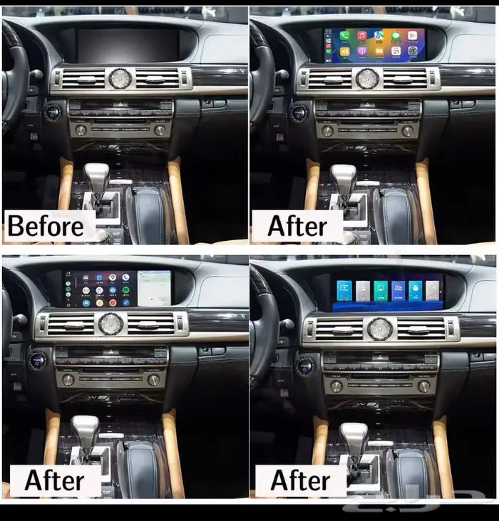 اصلاح امبلي فاير جينسس لكزس مرسيدس شاشات اندرويد لكل سيارات 74