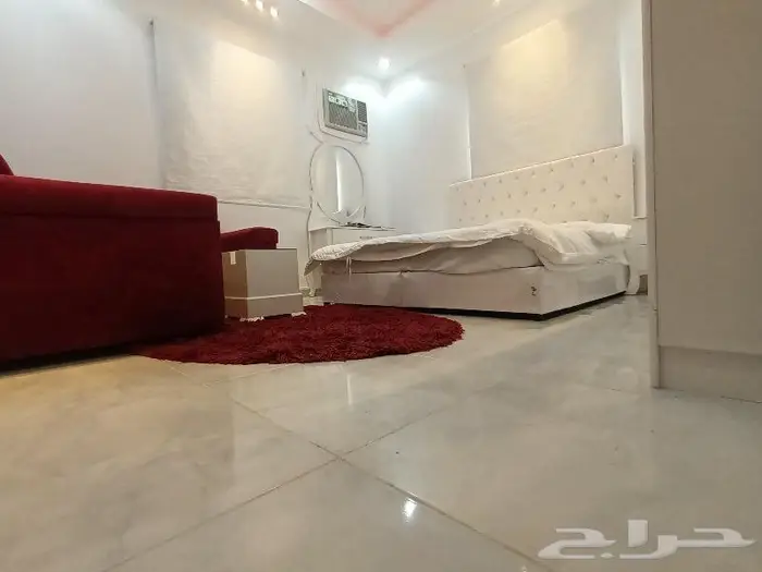 شقة مفروشة جديدة غرب حديقة المطار وممشى الروضة 9
