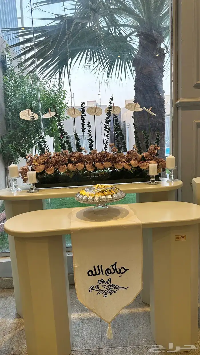 طاولات ومداخل للايجار اليومي جدة 0
