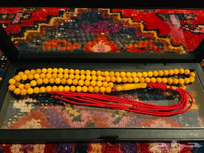 سبحة كهرمان بولوني أصلي 0