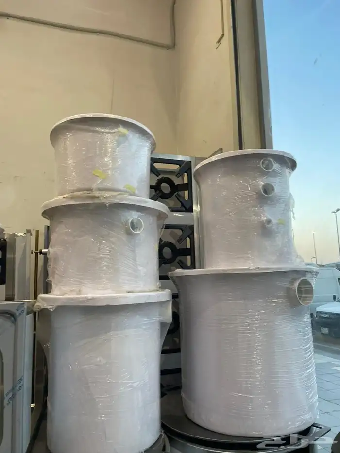 مصيدة زيت صفاية زيت فايبر جلاس معدات مطاعم تجهيز كوفيات 0