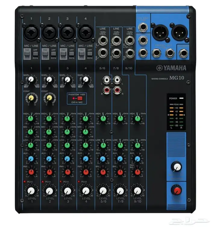 ميكسر ياماها YAMAHA MIXING CONSOLE MG 10X U 0