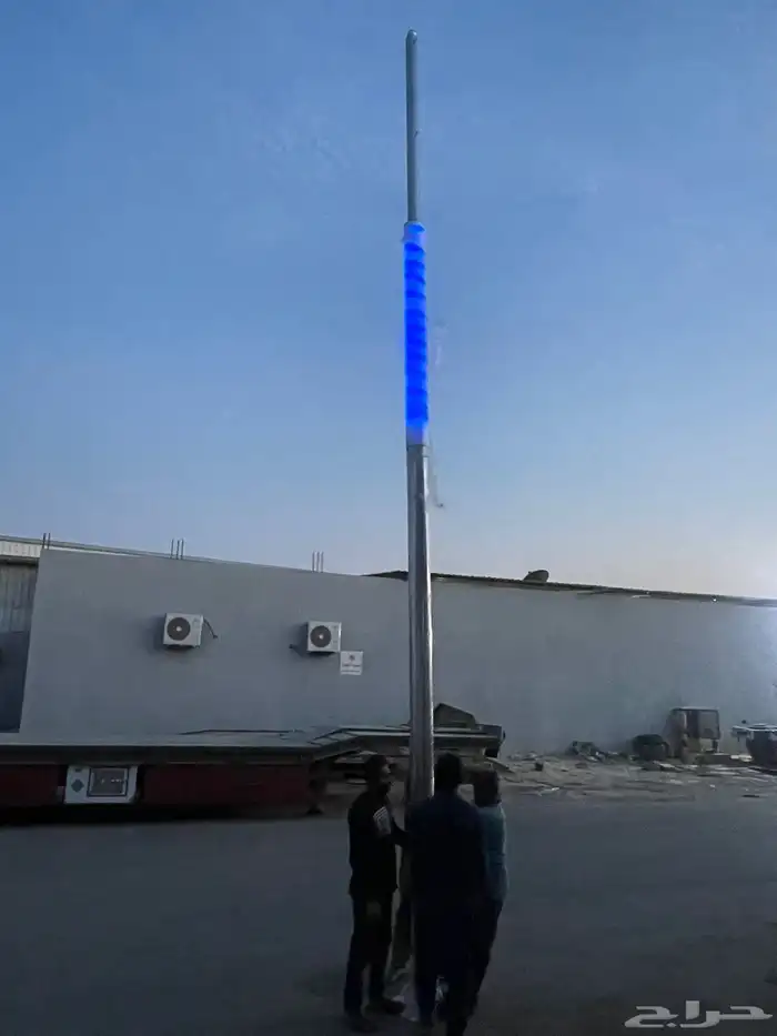 اعمدة شوارع وكشافات وقواعد خرسانيه واعمدة ديكوريه 31