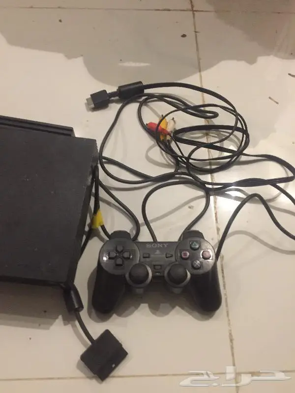 مع هارديسك العاب واغراض ps2 بلاستيشن 2 4