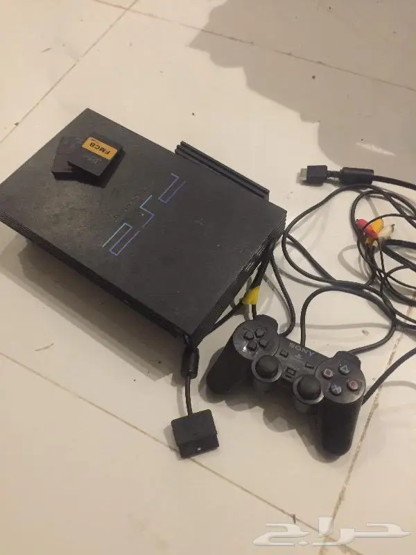 مع هارديسك العاب واغراض ps2 بلاستيشن 2 2