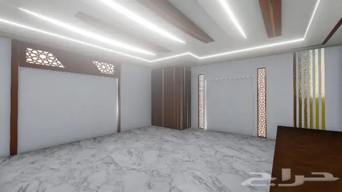 تصميم ديكور لمطعم 3D 0