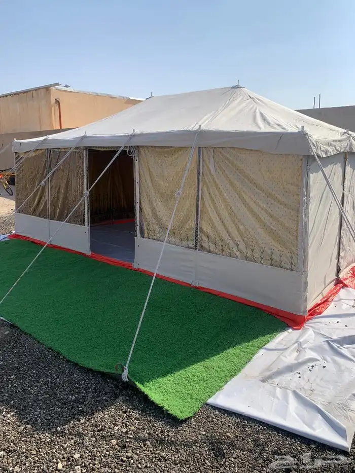 خيام ثلاث طبقات شفاف وبدون من شركة درة صباح 7