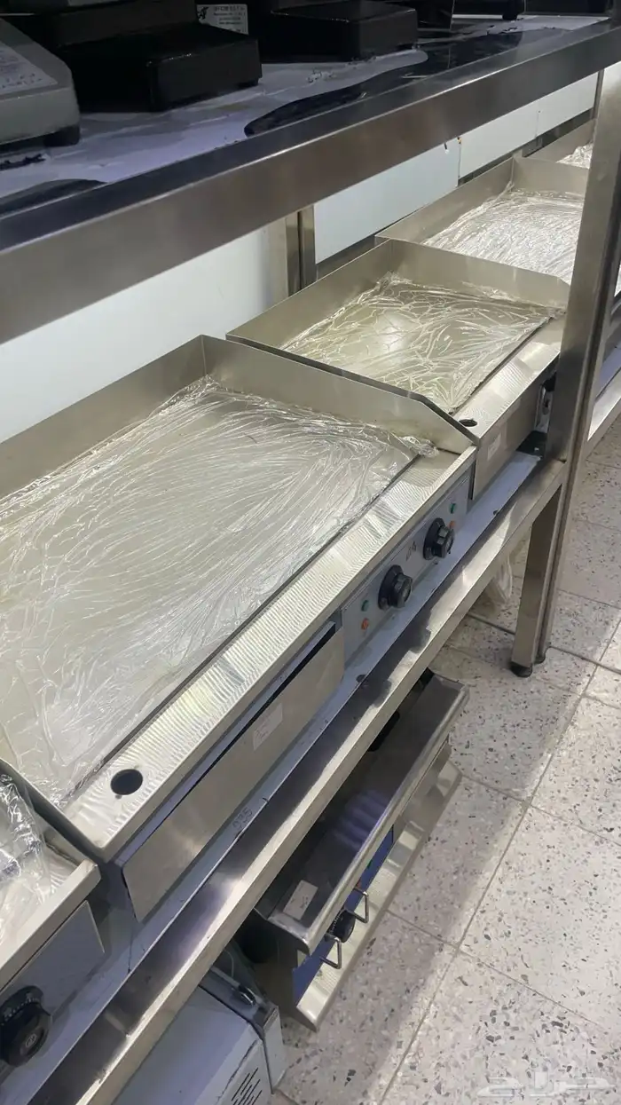 صاج برجر جريل برجر صاج كهربائي معدات تسالي تجهيز بوفيات 1