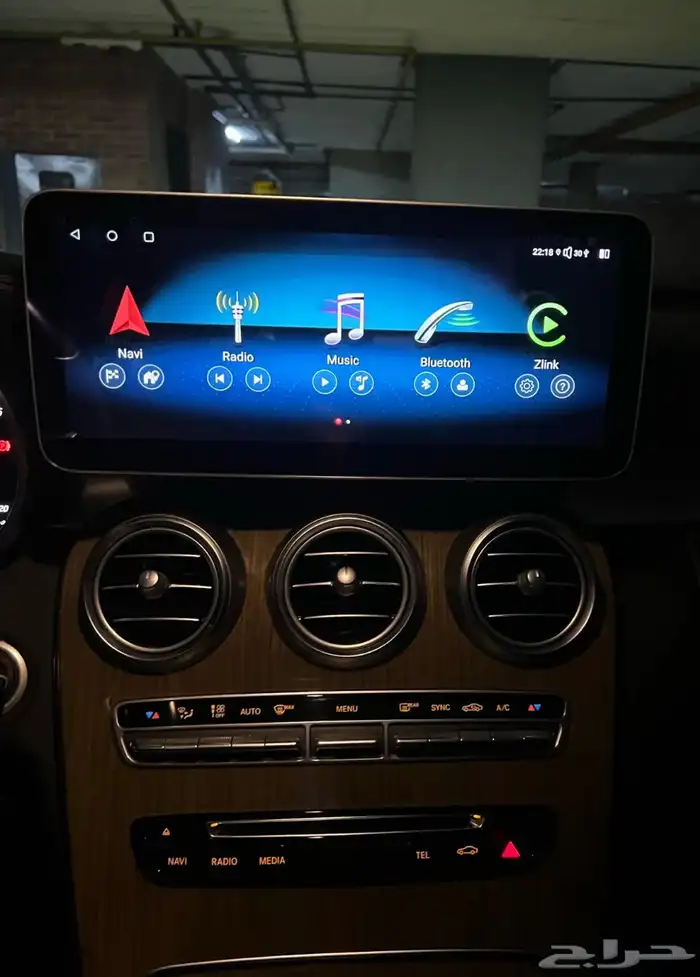 تركيب ليد داخلي مرسيدس C كوبيه 64 لون 6