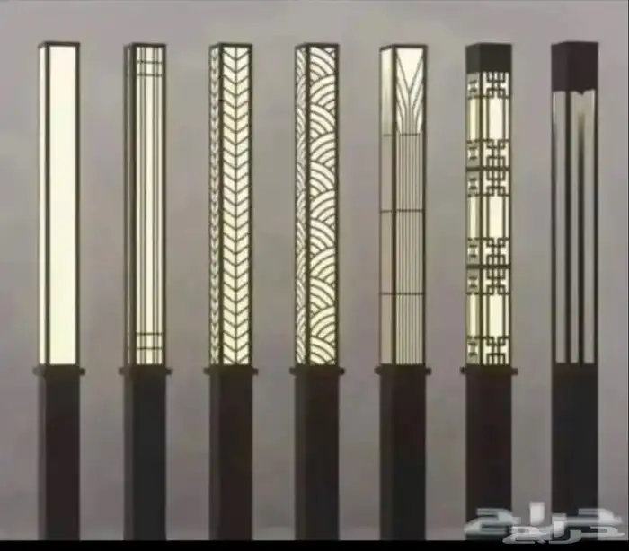 اعمدة شوارع وفوانيس وأعمدة تفصيل وقواعد خرسانيه 34