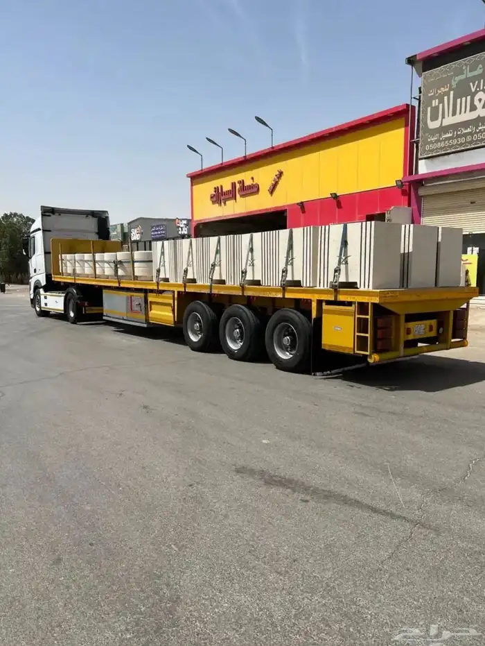 شحن تريلات سطحه و جوانب من الرياض الى اي مكان داخل المملكة 3