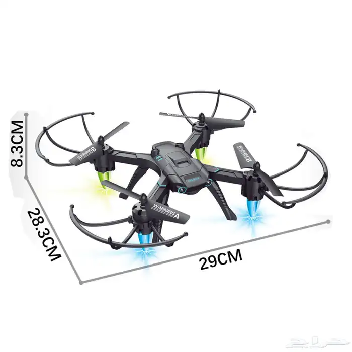 طائرة درون الكهربائية للأطفال تحكم باليد والريموت كنترول 2