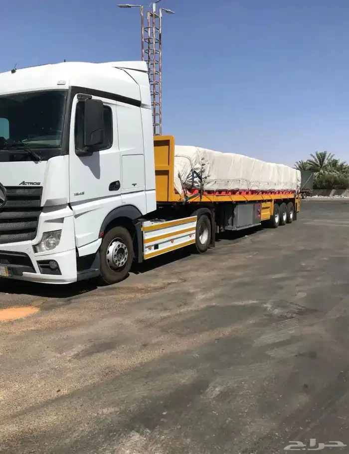 شحن تريلات سطحه و جوانب من الرياض الى اي مكان داخل المملكة 2
