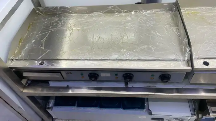 صاج برجر جريل برجر صاج كهربائي معدات تسالي تجهيز بوفيات 2