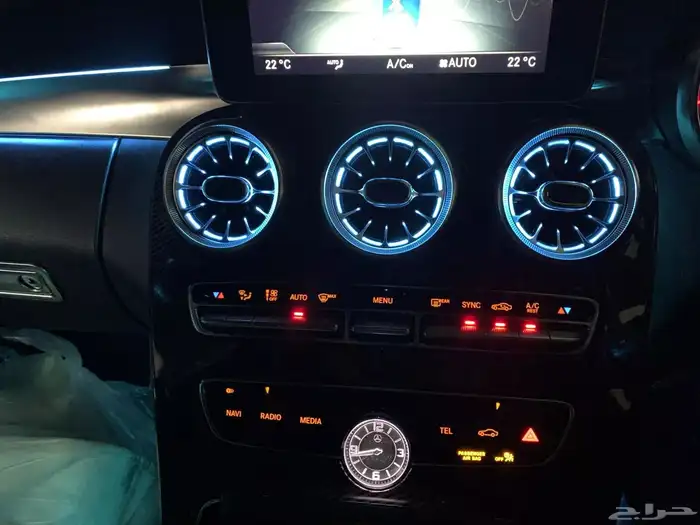 تركيب ليد داخلي مرسيدس C كوبيه 64 لون 1