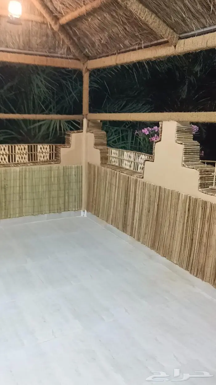 مظلات وسواتر سعف النخيل 1