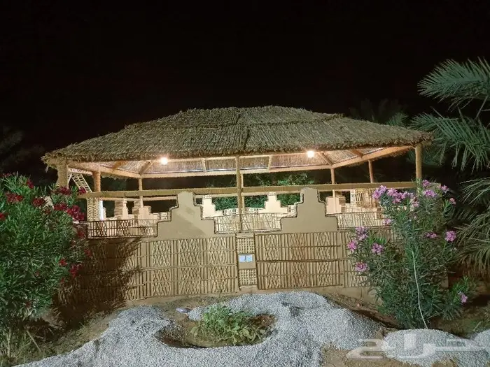 مظلات وسواتر سعف النخيل 15