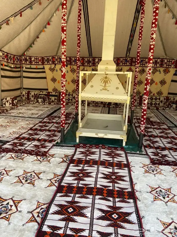 بيوت شعر ابيض واسود جميع لمقاسات 0