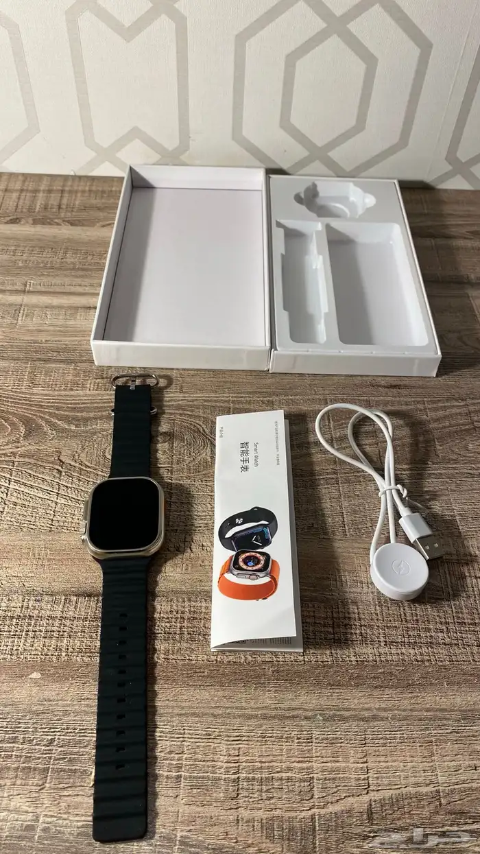 ساعة يد ذكية شبيهة ابل الترا الاصدار الثامن 6