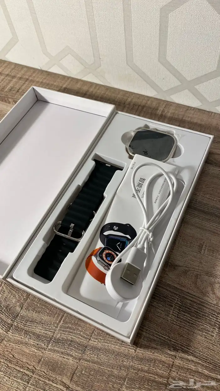 ساعة يد ذكية شبيهة ابل الترا الاصدار الثامن 3