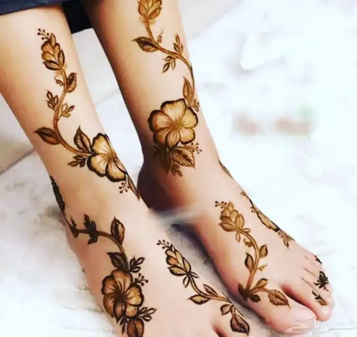 نقش حنا وصبغه 6