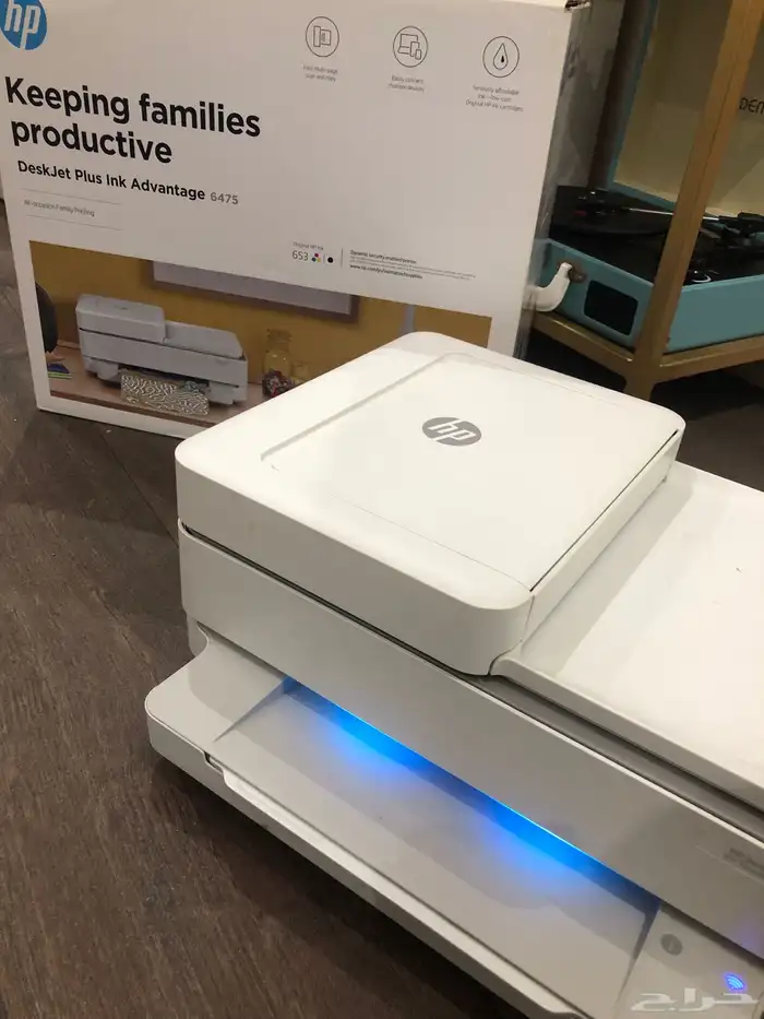 طابعة hp 6475 استخدام نظيف و شبه جديد 4