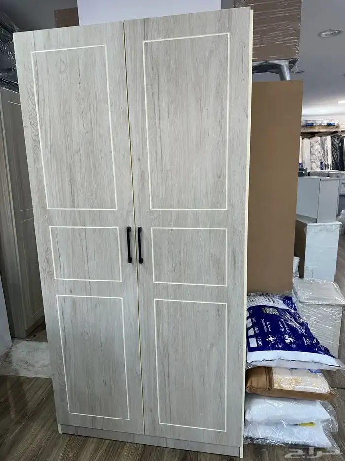 دولاب ملابس جديد سرير خشب جديد 3