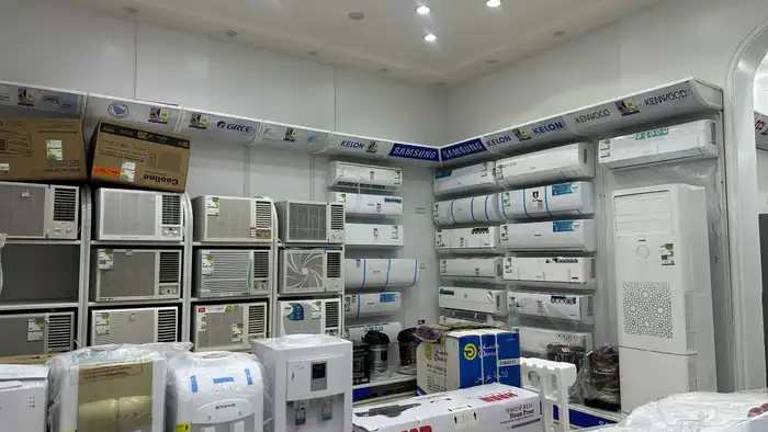 مكيفات أجهزة منزلية فرن غاز ثلاجة ثلاجات مكيف اسبليت مكيف 12