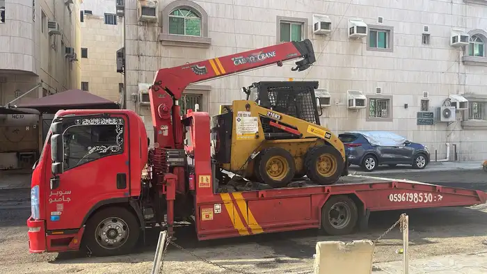 سطحه ونش كرين نقل معدات خربانه 0