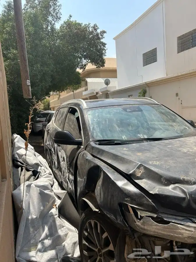 سياره هافال h6 موديل 2021 مصدومه لون اسود 7
