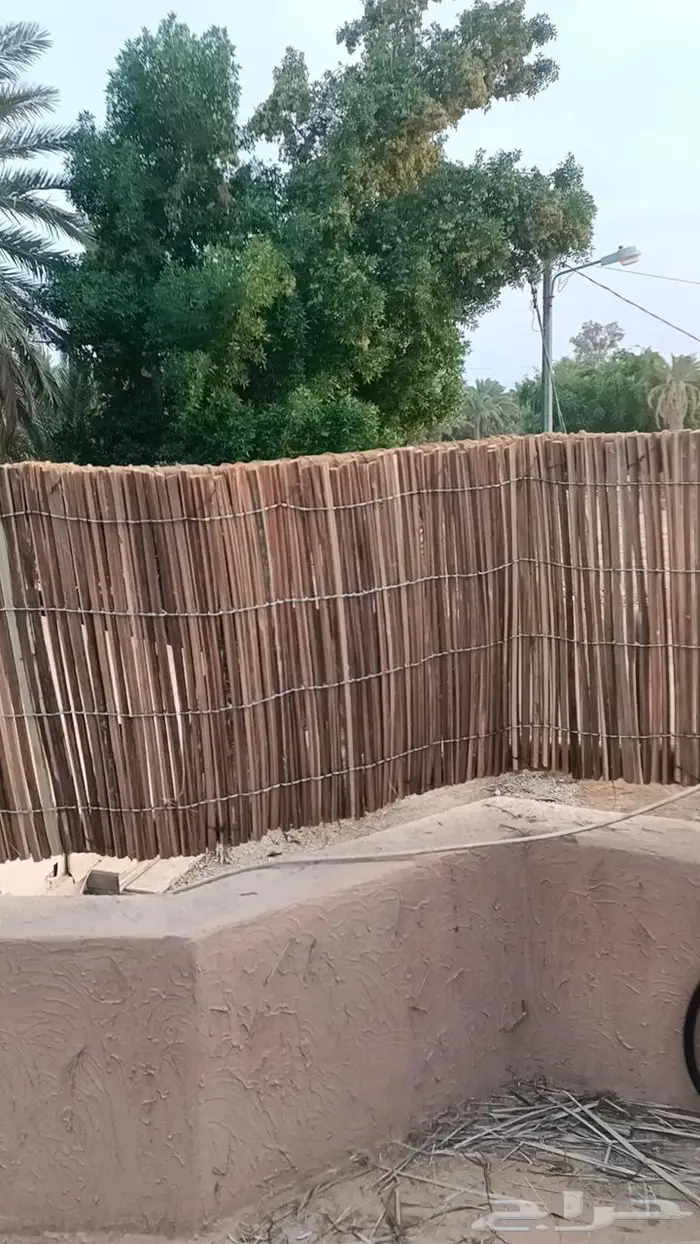 مظلات وسواتر سعف النخيل 25