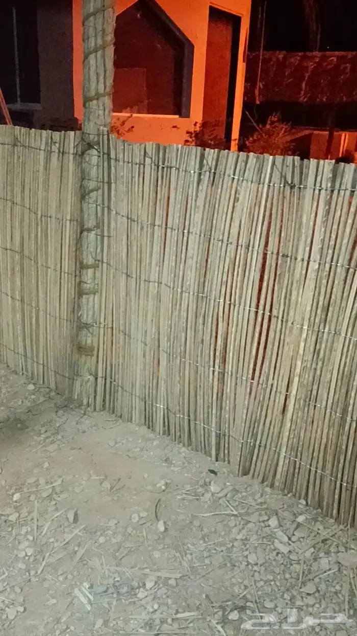 مظلات وسواتر سعف النخيل 40