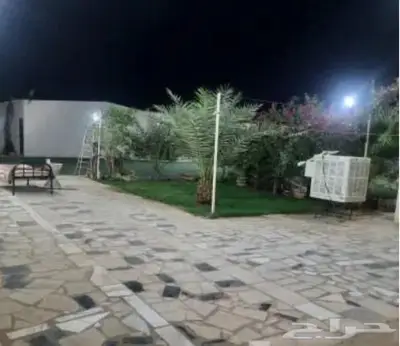 استراحة ايفاء للايجار شرق المزاحمية يومي شهري 2
