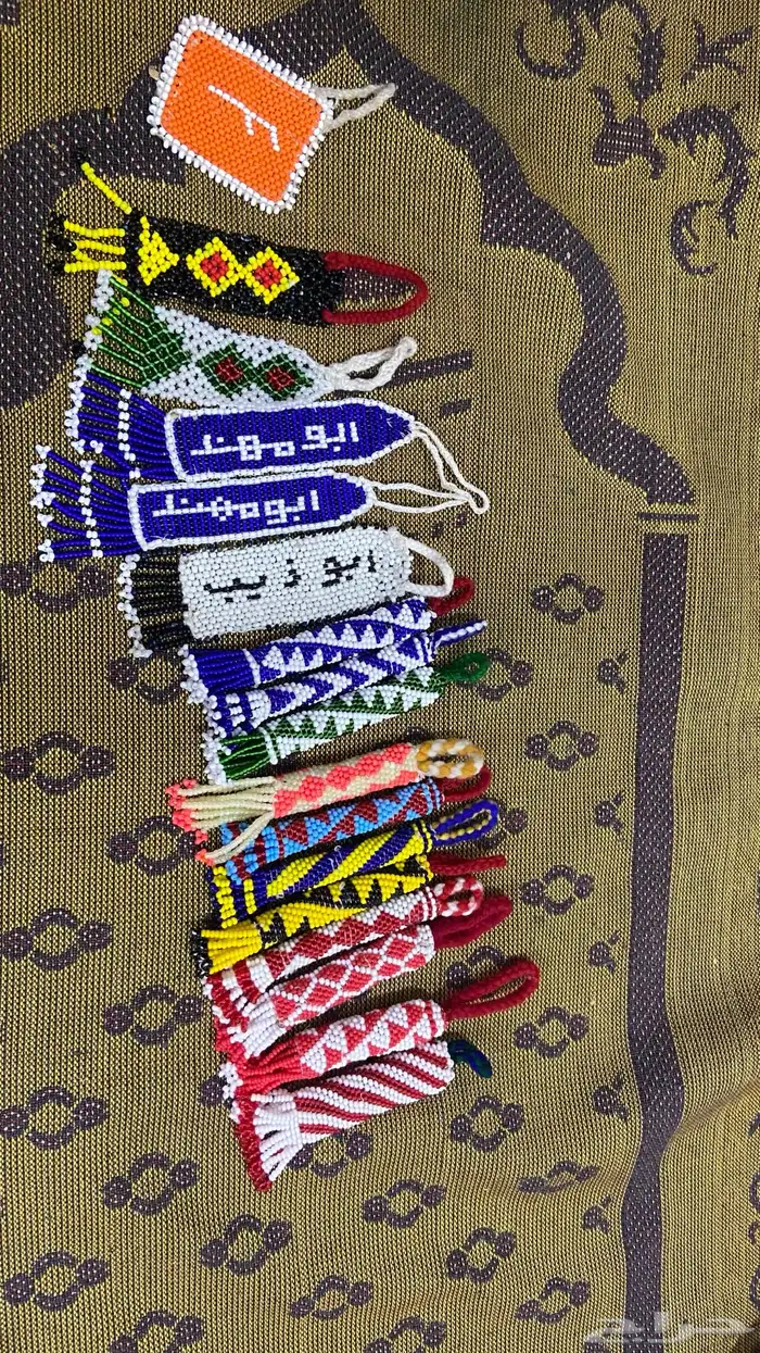 ميداليات سيارات خرز صنع يدوي ورايت مجلس ومشبات ويوجد شحن 9