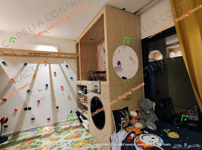 تصميم و تنفيذ غرفة ألعاب للأطفال 0