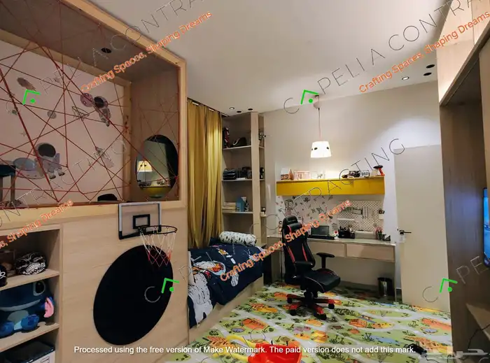 تصميم و تنفيذ غرفة ألعاب للأطفال 1