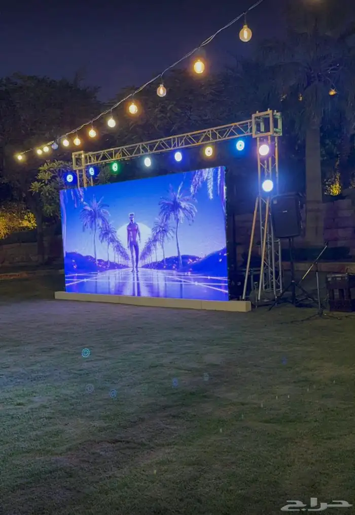 وشاشات خارجية لجميع الأنشطة و المناسبات  شاشات LED 1