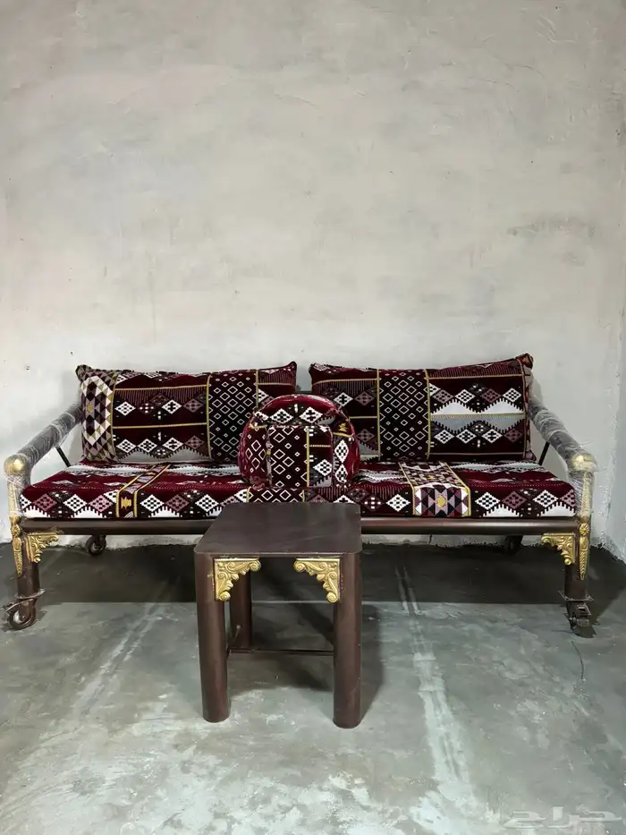 كراسي حديد جلسات خارجية طاولات 7