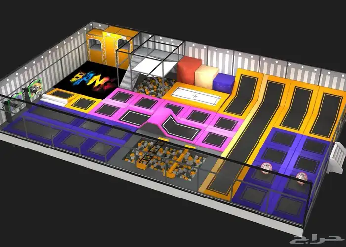 تجهيز صالات الألعاب والكافيهات والمدن الترفيهيه 4