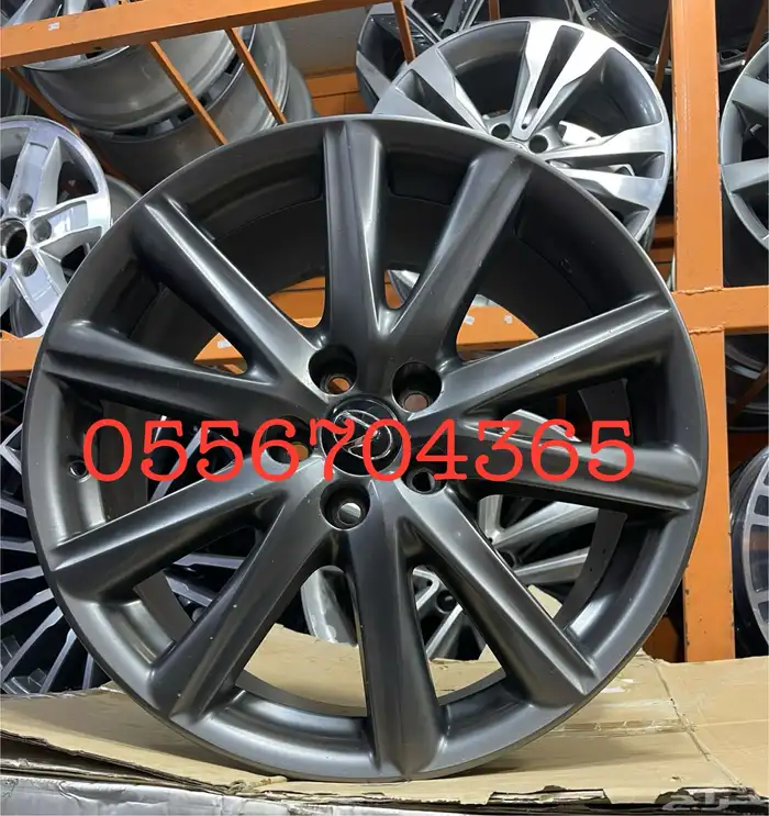 جنوط لكزس GS 350 F مقاس 19 اصلي وكالة موديل 2015 1