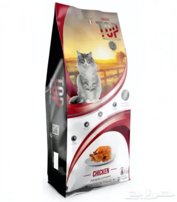 اكل قطط جاف توب 1