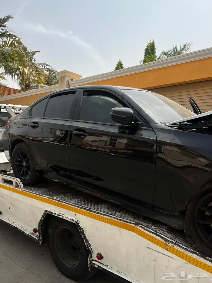 بي ام 320i 2021 خلفية وابواب وداخليه سليمه للبيع 0